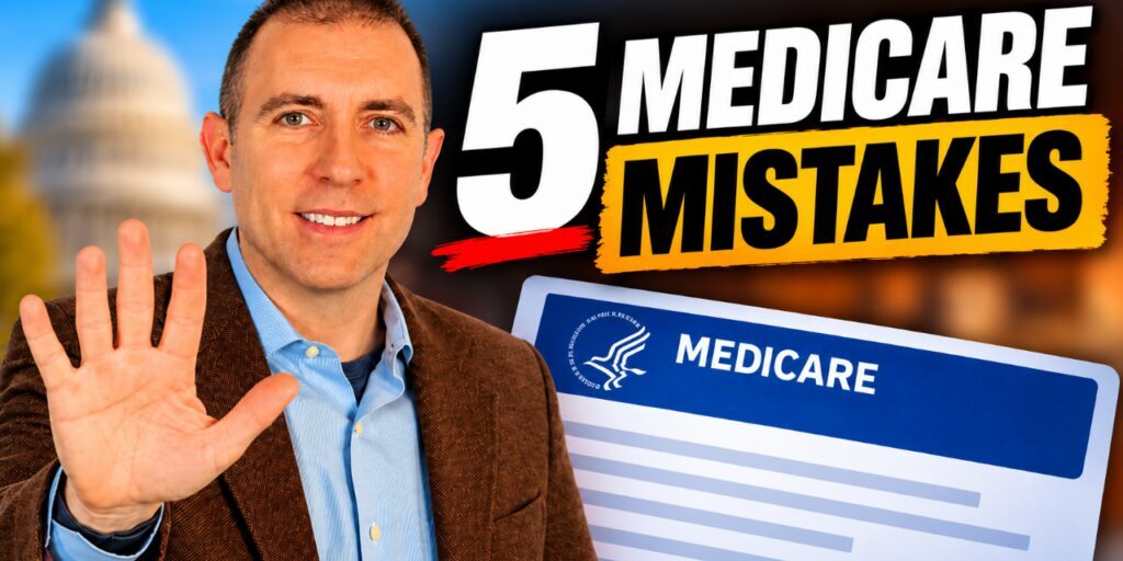 Avoid five common Medicare mistakes involving enrollment at 65, employer coverage, Medicare Advantage, Medigap, IRMAA, and annual plan reviews.